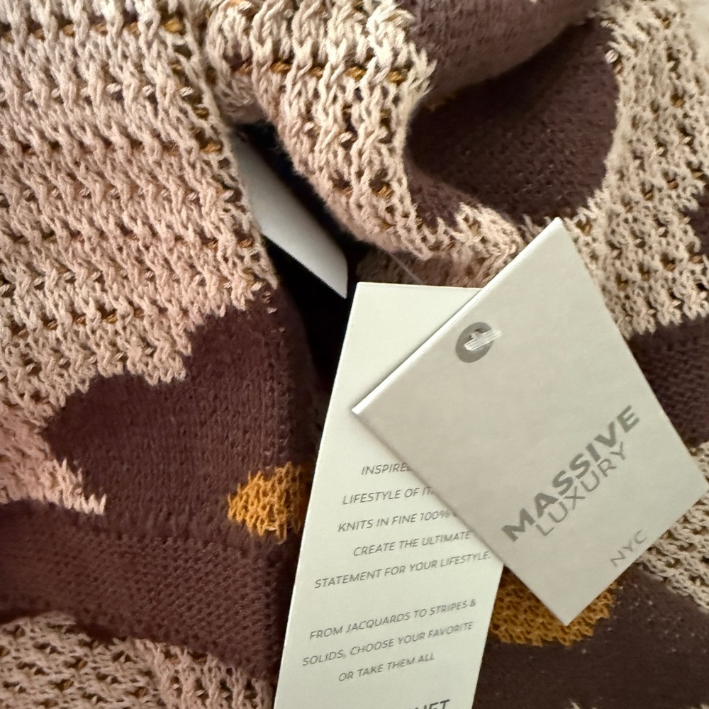 Massive Luxury  Open Knit Floral Shirt (Contemporary)
Super Massive size L Nwt - Picture 4 of 7